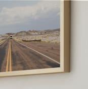 "Route 66" - Art Print in Earth and Sky by Kaitlin Rebesco - Frame Close-up