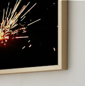 "Firework!" - Art Print in Fire Snap by Brittany Bay - Frame Close-up