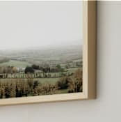 "The Calm II" - Art Print in Green by Becca Beers - Frame Close-up