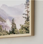 "Yosemite Mist" - Art Print in Blush by LindseyErin - Frame Close-up