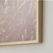 "Soft Glow" - Art Print in Light Blush by LindseyErin - Frame Close-up