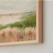 "From Here On" - Art Print in Moss by Holly Whitcomb - Frame Close-up