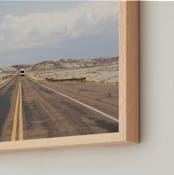 "Route 66" - Art Print in Earth and Sky by Kaitlin Rebesco - Frame Close-up