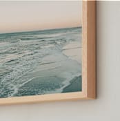 "Mint Morning" - Art Print in Sea by ALICIA BOCK - Frame Close-up