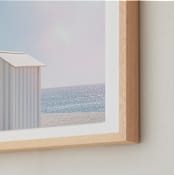 "A Summer Day" - Art Print in Sky by Paola Benenati - Frame Close-up