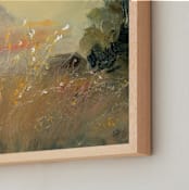 "Take Me Home II" - Art Print in Wheat by Lindsay Megahed - Frame Close-up