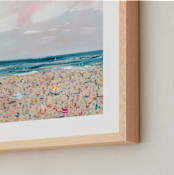 "sea you at the beach" - Art Print in Sea by Lindsay Megahed - Frame Close-up
