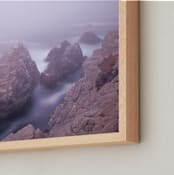 "A foggy day in Point Lobos" - Art Print in Foggy blue by NSMARK - Frame Close-up