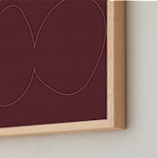 "Yoruba-8" - Art Print in earthy colors by Alain Castoriano - Frame Close-up