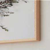 "Thryp II" - Art Print in Hunter Green by Blustery August - Frame Close-up