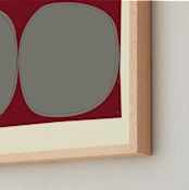 "Yoruba-4-01" - Art Print in earthy colors by Alain Castoriano - Frame Close-up