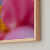"Spring Peonies" - Art Print in Peony Pink by Elena Kulikova - Frame Close-up
