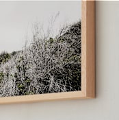 "Agnes Waters I" - Art Print in Mono by Blustery August - Frame Close-up