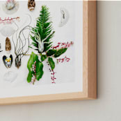 "A Love Letter to the Pacific North West " - Art Print in Oregon Clouds by Theresa Bear - Frame Close-up