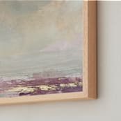 "Vanilla Rose No. 2" - Art Print in Warm Sand by Julia Contacessi - Frame Close-up