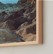 "Death Valley Zion" - Art Print in Desert haze by Elena Kulikova - Frame Close-up