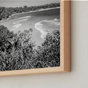 "The Pass No.2" - Art Print in Monochrome by Monica Gussow - Frame Close-up