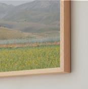 "Somewhere in Italy 2" - Art Print in Light Green by Emanuela Carratoni - Frame Close-up