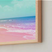 "A rainbow beach" - Art Print in Rainbow by Paola Benenati - Frame Close-up
