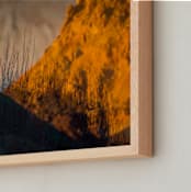 "Orange You Glad You Asked" - Art Print in Southwest Orange by AMANDA LOMAX - Frame Close-up