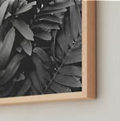 "Lush London" - Art Print in Ash Grey by K.Short - Frame Close-up
