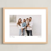 "With a Heart: Landscape Framed Photo" - Framed Photo in Taupe by Laura Hamm - Framed