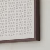 "Weaving 1" - Art Print in Sand by Yohaku Oshima - Frame Close-up
