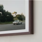"L.A I Love You" - Art Print in Earth Green by Chelsea Victoria - Frame Close-up
