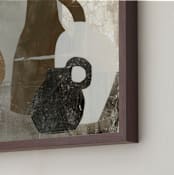 "At The Table 1" - Art Print in Agate by Jennifer Daily - Frame Close-up
