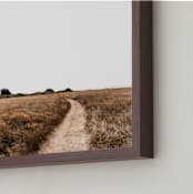 "Where to" - Art Print in Wheat by Karly Rose Sahr - Frame Close-up