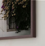 "Lisbon Colorblock No. 2" - Art Print in Peach by Monica Gussow - Frame Close-up