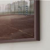"Time for the fresh air I" - Art Print in Bronze by Lying on the grass - Frame Close-up