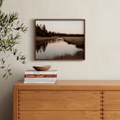 "Silent River" - Art Print in Dusk by Tania Medeiros - In a Room