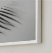 "Sketching Breeze" - Art Print in Graphite by Tania Medeiros - Frame Close-up