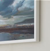 "Glossy Edge" - Art Print in Seaside by Khara Ledonne - Frame Close-up