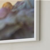 "Sunrise Pastels" - Art Print in Cream by Jenna Holcomb - Frame Close-up