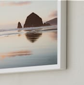 "Cannon Beach No. 1" - Art Print in Color by Kamala Nahas - Frame Close-up