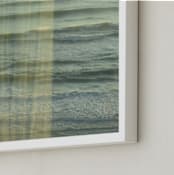 "Sunday Morning Memories" - Art Print in Seafoam by Charlotte Mello Stevenson - Frame Close-up