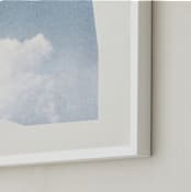 "a scrap of the sky II" - Art Print in Sky by Sumak Studio - Frame Close-up