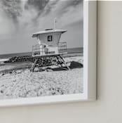 "Ventura 2" - Art Print in ash by Kamala Nahas - Frame Close-up
