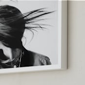 "Movement" - Art Print in Carbon by Kaitie Bryant - Frame Close-up