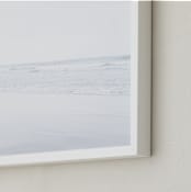 "September West" - Art Print in Fog Blue by Krissy Bengtson - Frame Close-up