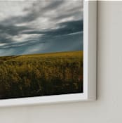 "U Road" - Art Print in Color by Matt Schriock - Frame Close-up