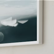"Surface Tension 1" - Art Print in ocean by Kamala Nahas - Frame Close-up