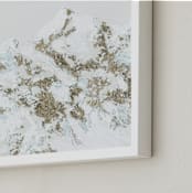 "Majestics Three" - Art Print in Golden Sand by Emily Magone - Frame Close-up