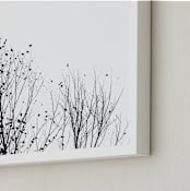 "Fly Fly Away" - Art Print in Night by Karen Kaul - Frame Close-up