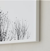 "Fly Fly Away" - Art Print in Night by Karen Kaul - Frame Close-up