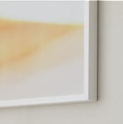"Golden Grace" - Art Print in Golden Sun by Jennifer Squires - Frame Close-up