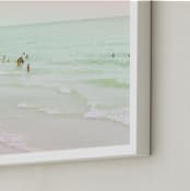 "Beloved Summer" - Art Print in Soothing Sea by Rega - Frame Close-up