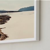 "Wandering" - Art Print in Be Brave Beige by Stacy Kron - Frame Close-up